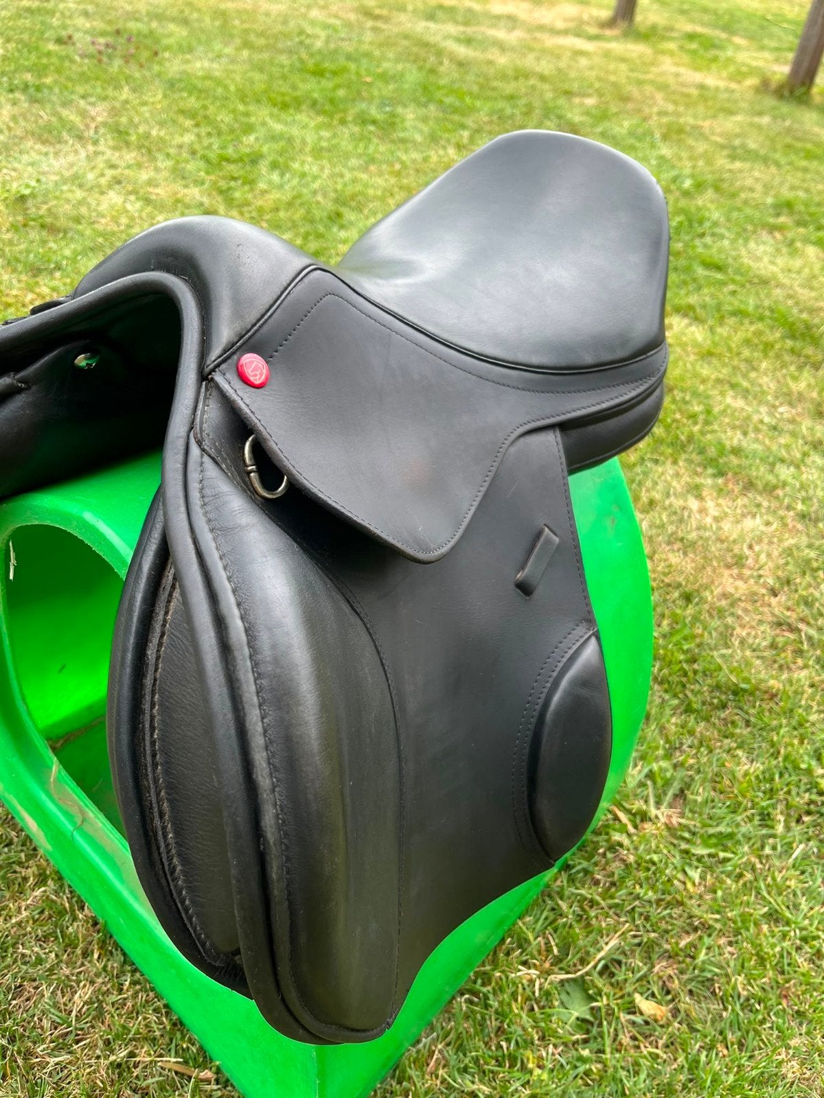 15 inch Edix Alydar pony springzadel, XS (15.5 inch of kleiner), Ophalen of Verzenden, Edix, Springen