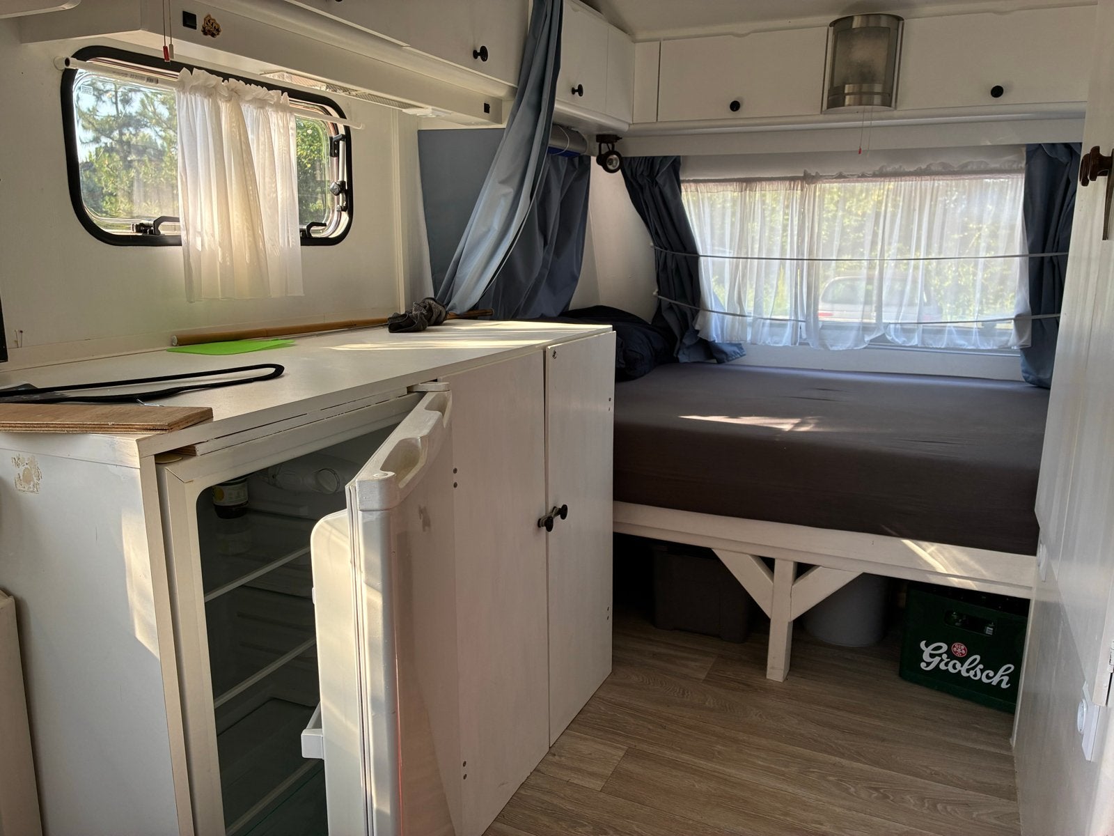 Chateau La Cab 380 caravan, 4 tot 5 meter, Overige, Gascomfoor, Vast bed