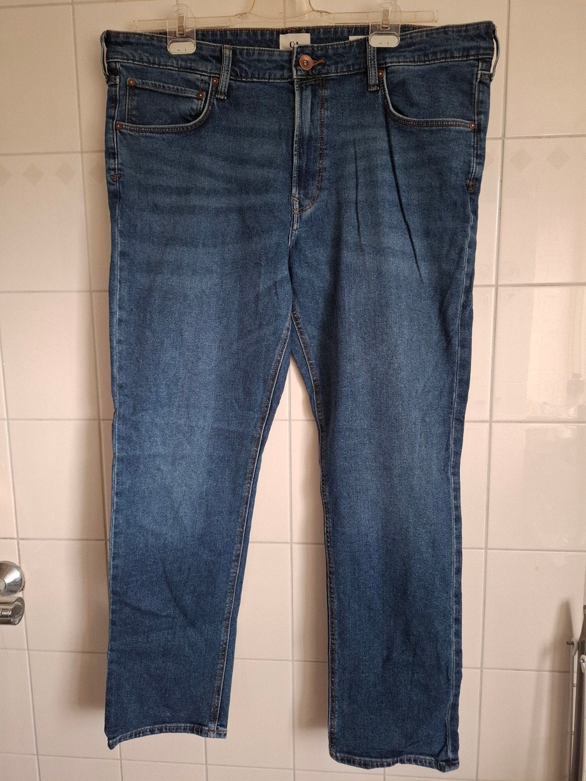 C&A Slim Jeans W40 L32 - Zo goed als nieuw #22, Blauw, Zo goed als nieuw, W40 - W42 (confectie 56/58), C&A