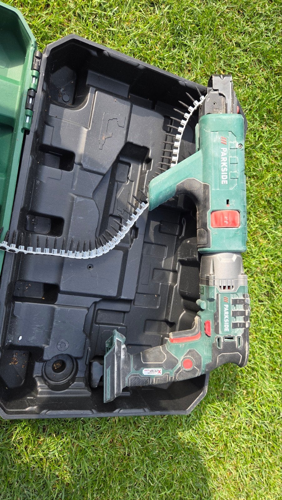 Parkside gipsplaatschroefmachine, gebruikt, zonder accu, Doe-het-zelf en Verbouw, Ophalen of Verzenden, Gebruikt, Overige typen