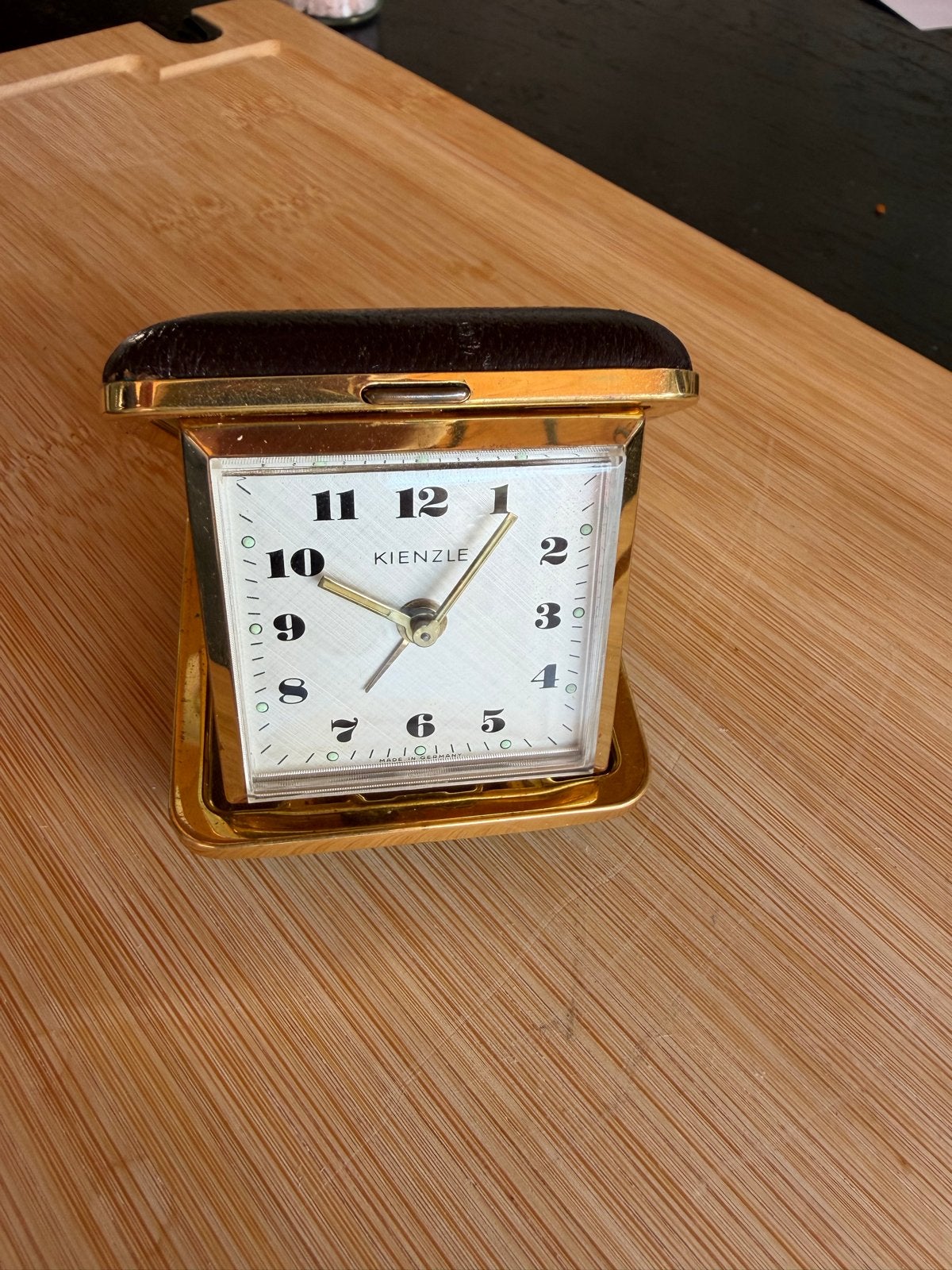 Vintage Kienzle Reiswekker - Jaren '60, Antiek en Kunst, Ophalen of Verzenden