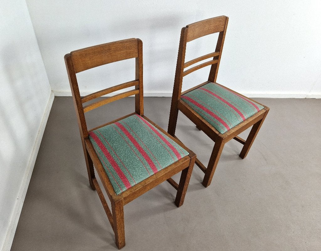 Set Art Deco-stoelen | Jaren 30, Ophalen, Gebruikt, Twee, -