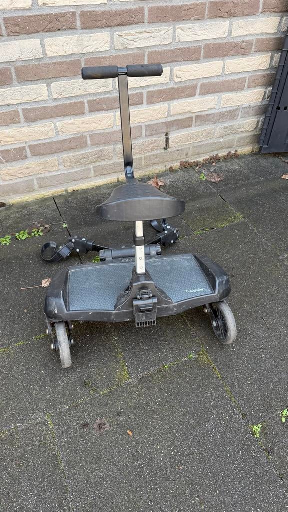 Bumprider meerijdplankje met zitje voor buggy/kinderwagen, Kinderen en Baby's, Kinderwagens en Combinaties, Ophalen of Verzenden