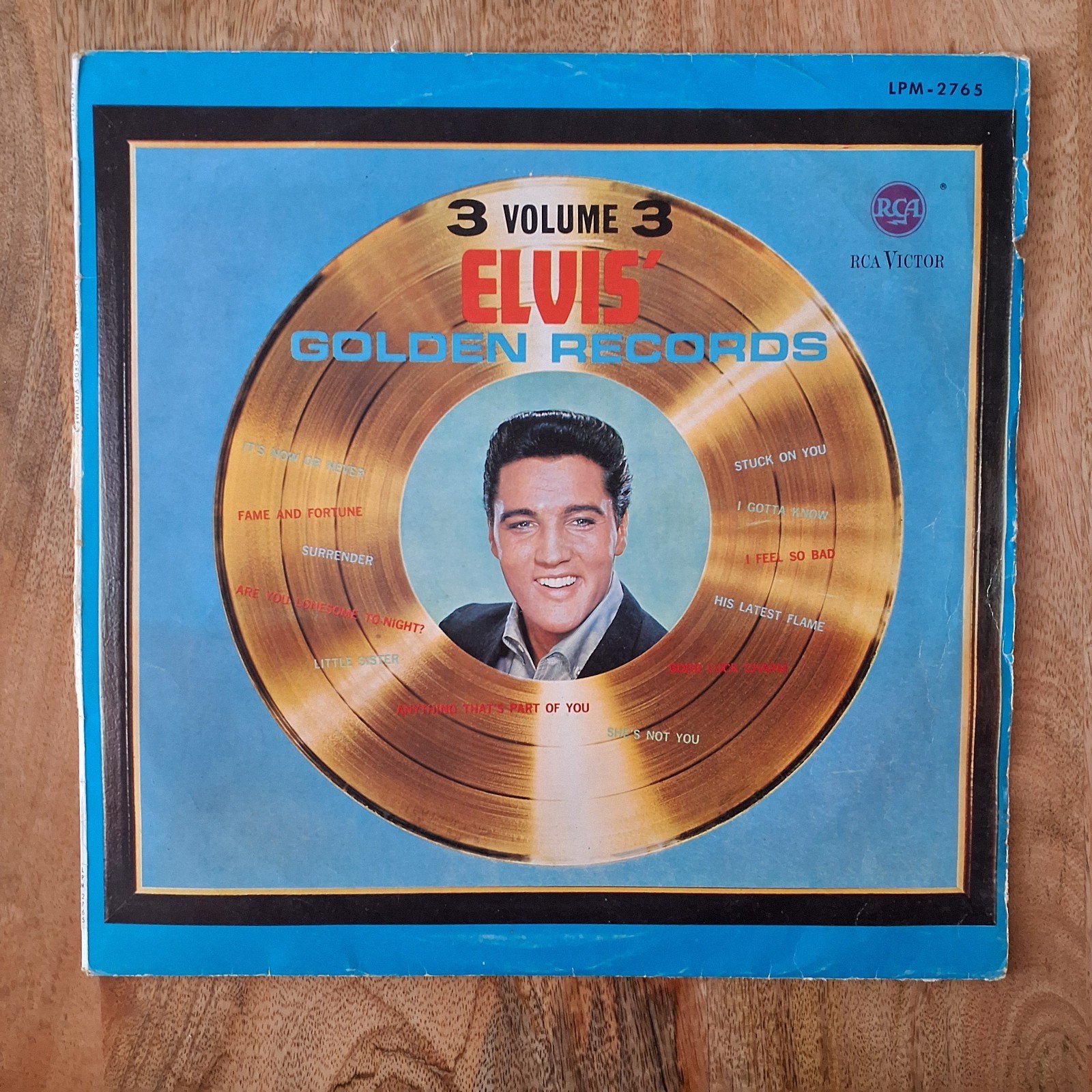 Elvis Presley Golden Records vol 3, Cd's en Dvd's, Vinyl | Pop, Ophalen of Verzenden, Gebruikt, 12 inch, LP