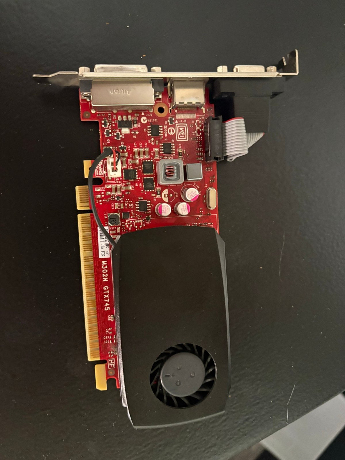 Nvidia Geforce GTX 745 4GB Videokaart, Computers en Software, Videokaarten, PCI-Express 3, Gebruikt, HDMI, GDDR3