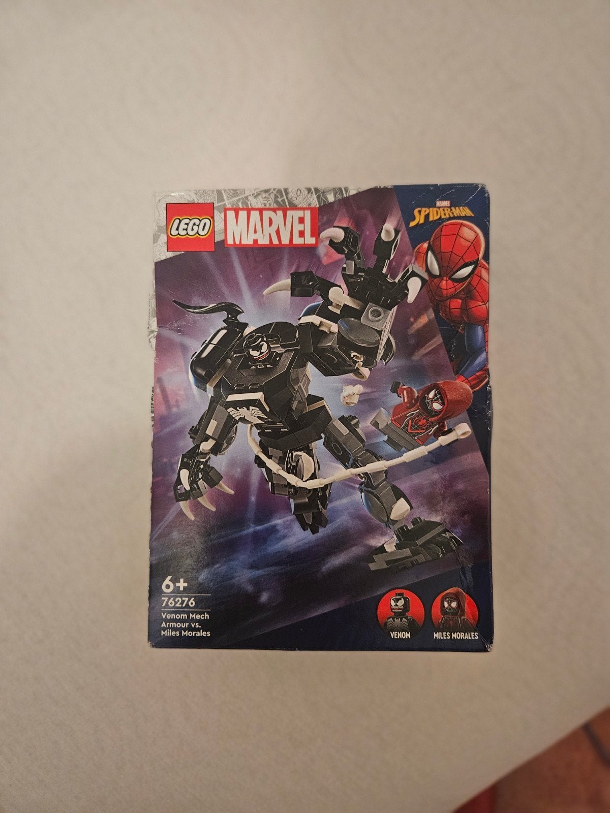 LEGO Marvel 76276 Venom Mech vs. Miles Morales, Ophalen, Marvel, Lego, Nieuw