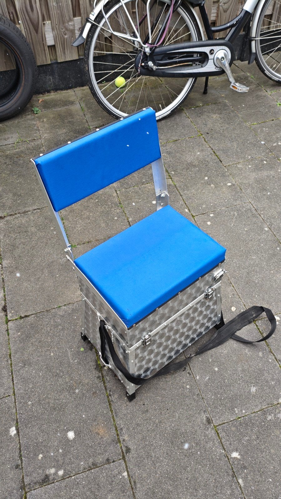 Zitkist met rugleuning en opbergruimte, Watersport en Boten, Ophalen, Zo goed als nieuw, Koffer of Tas