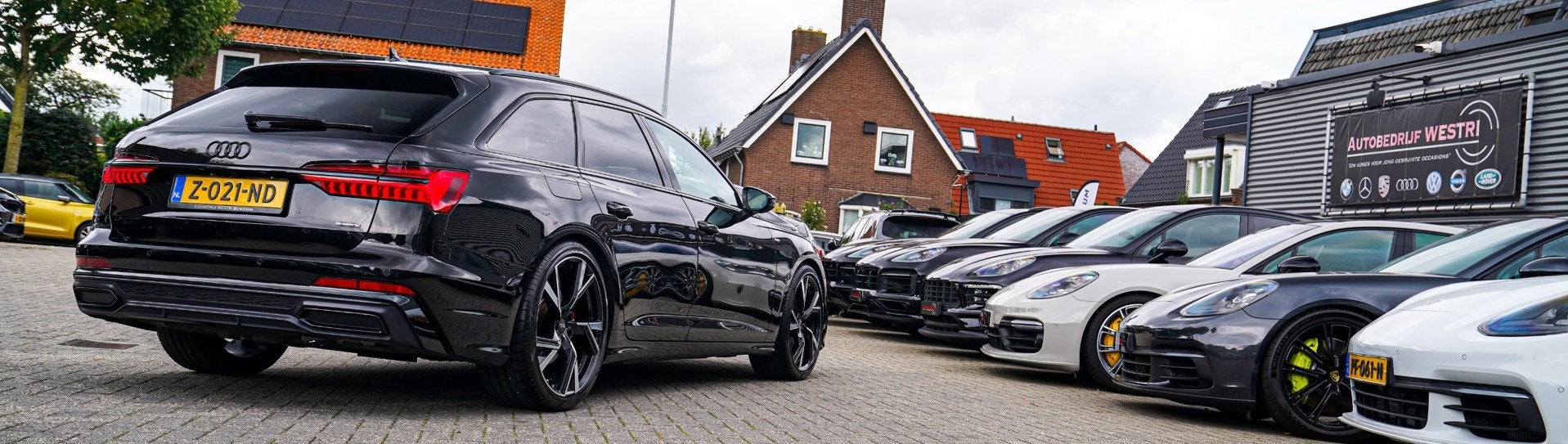 Audi A6 Avant 55 TFSI e quattro Competition | Head Up Displa, Auto's, Audi, Automaat, Gebruikt, 4 cilinders, Zwart