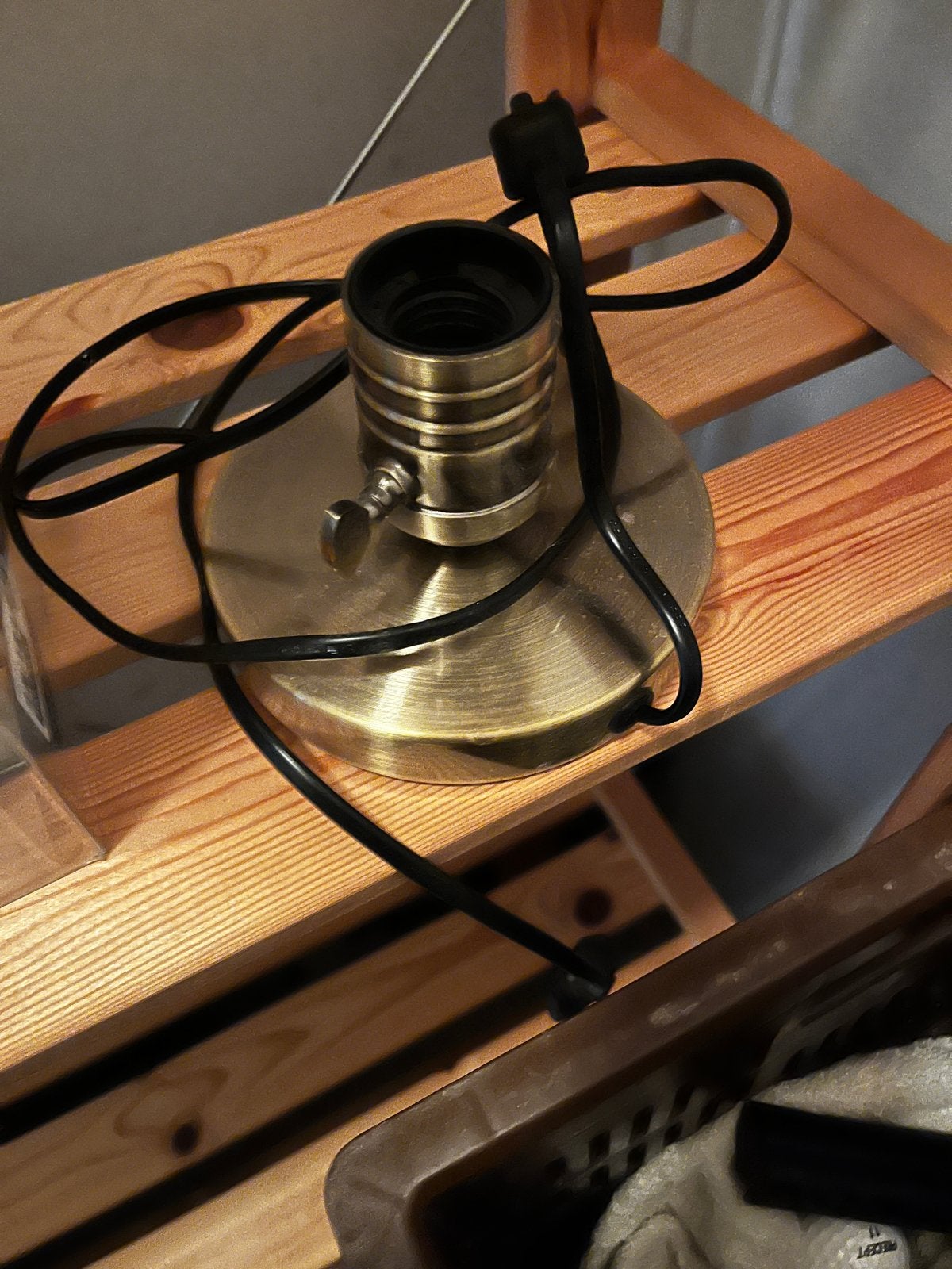 IKEA LUNNOM LED lampen met messing lampvoet, Nieuw, Goud, Modern, Ophalen
