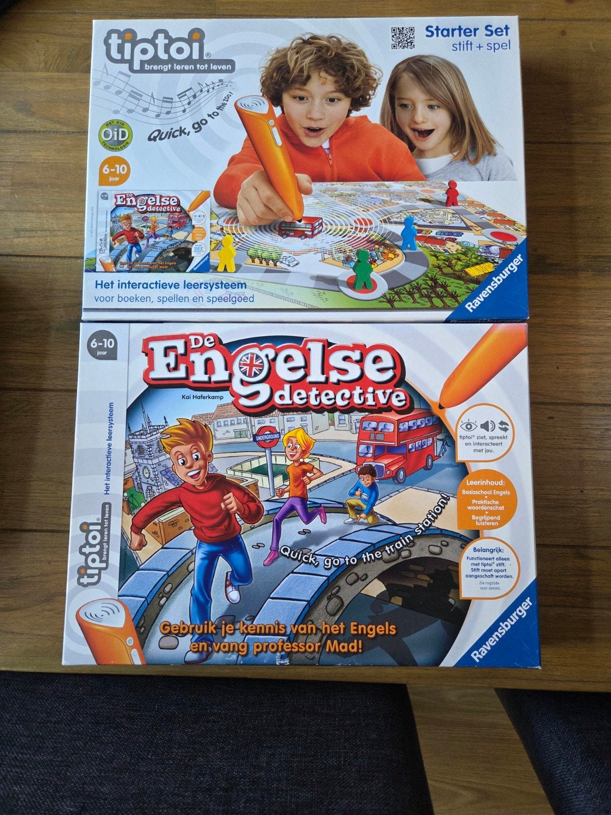 Tiptoi Starterset met pen en set De Engelse Detectiv, Kinderen en Baby's, Speelgoed | Educatief en Creatief, Ophalen of Verzenden