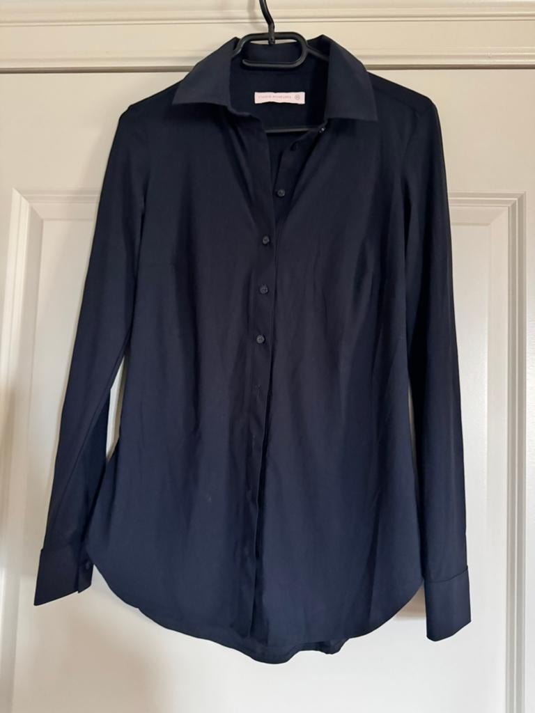 Studio Anneloes Poppy blouse donkerblauw maat XS, Kleding | Dames, Blouses en Tunieken, Ophalen of Verzenden, Zo goed als nieuw