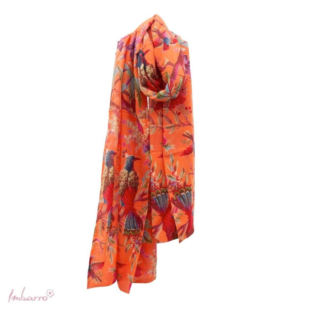 oranje sjaal pareo paradise Imbarro 100 x 200 cm leuk kado, Kleding | Dames, -, -, Maat 42/44 (L), Nieuw