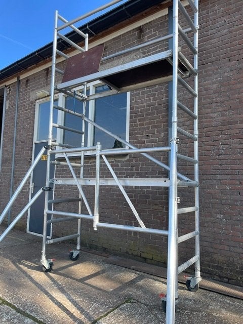 Rolsteiger smal model, Doe-het-zelf en Verbouw, Ophalen, Gebruikt, Rolsteiger of Kamersteiger, 5 meter of hoger
