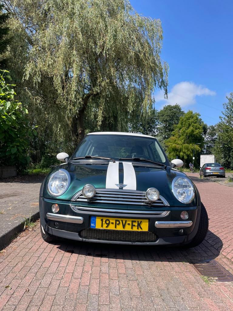 Mini 1.6 16V Cooper 2002 Racing Green [APK 2027], Auto's, Mini, Voorwielaandrijving, 1025 kg, 15 km/l, 4 cilinders