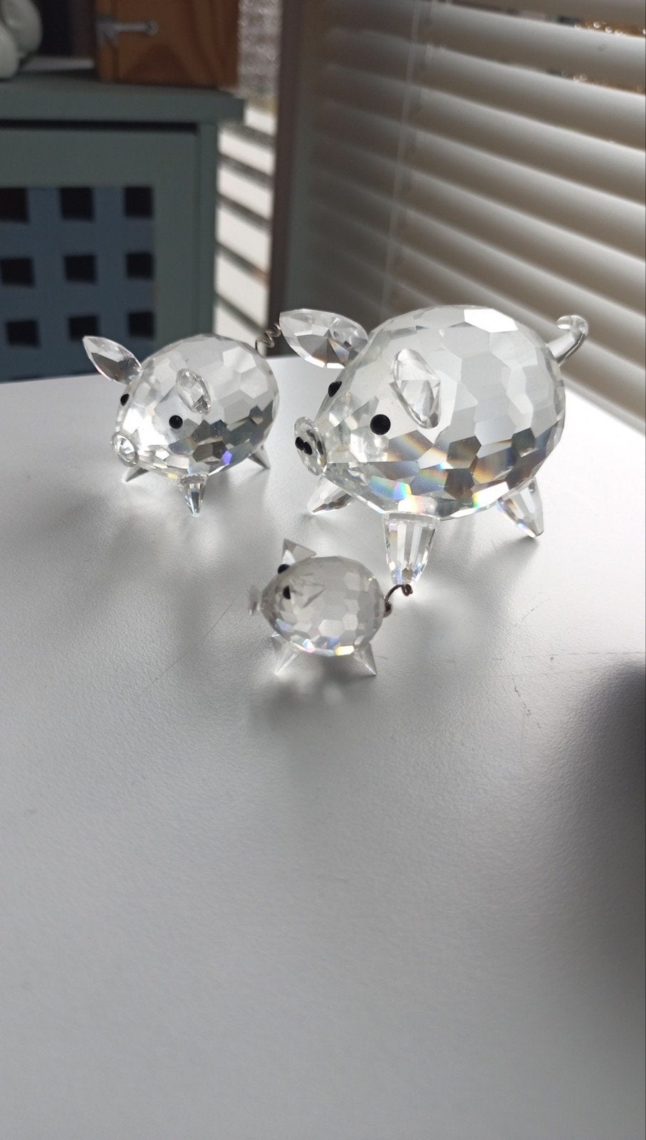 Swarovski varken grootmiddel klein, Ophalen of Verzenden, Zo goed als nieuw, Figuurtje