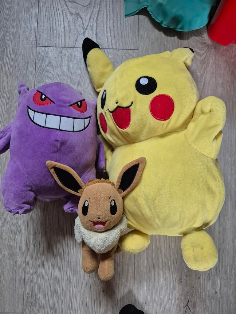 Diverse Knuffels: Pokémon, Minion en Super Mario, Ophalen, Gebruikt, Geel, Overige typen