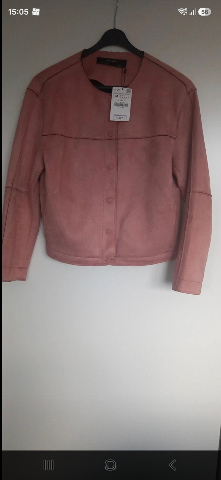 suède jasje oud roze kleur, Ophalen of Verzenden, Nieuw, Roze
