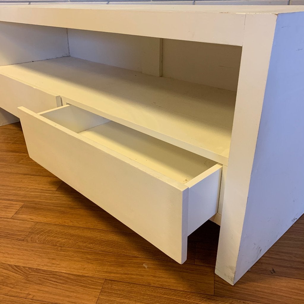 Ladekast - 140cm - white wash - greeploze lades - TTM Wonen, Huis en Inrichting, Ophalen, TTM Wonen, Meubels – (Perzische) Tapijten en Woonaccessoires