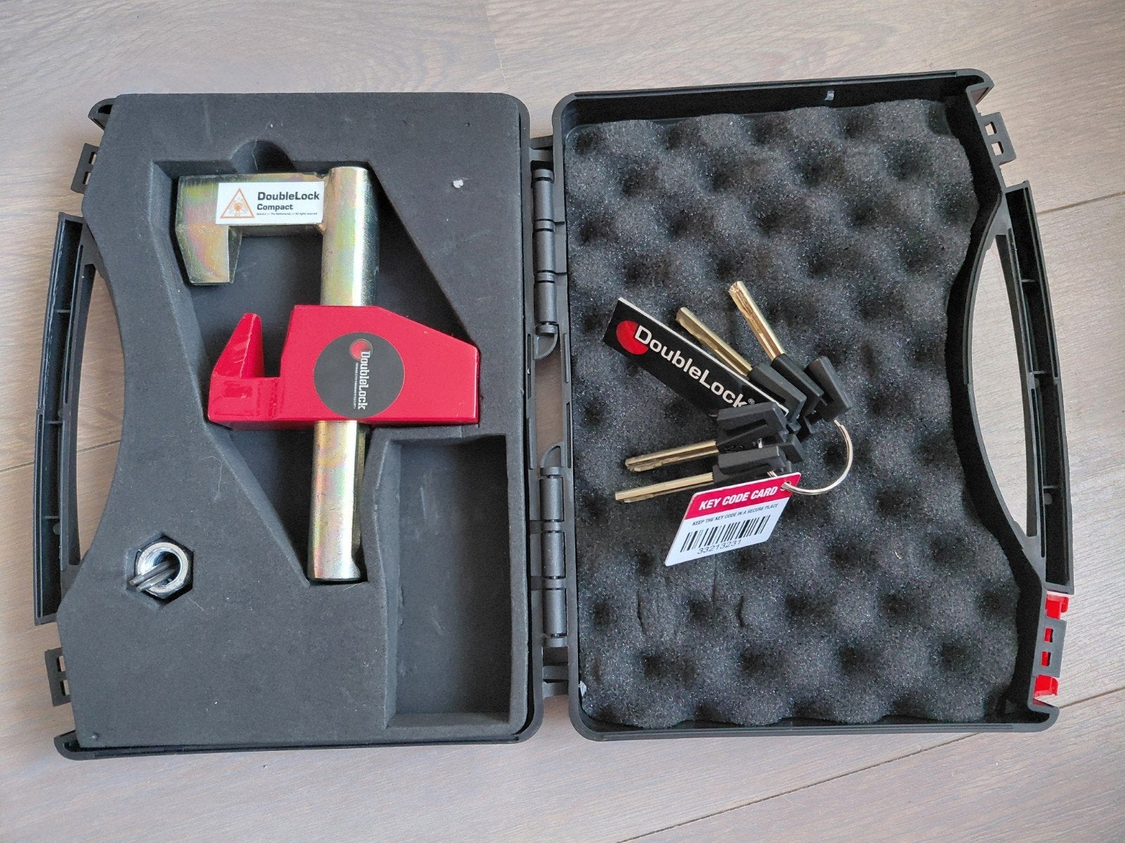 DoubleLock Compact Eagle SCM gekeurd koppeling slot, Auto diversen, Anti-diefstal, Zo goed als nieuw, Ophalen of Verzenden