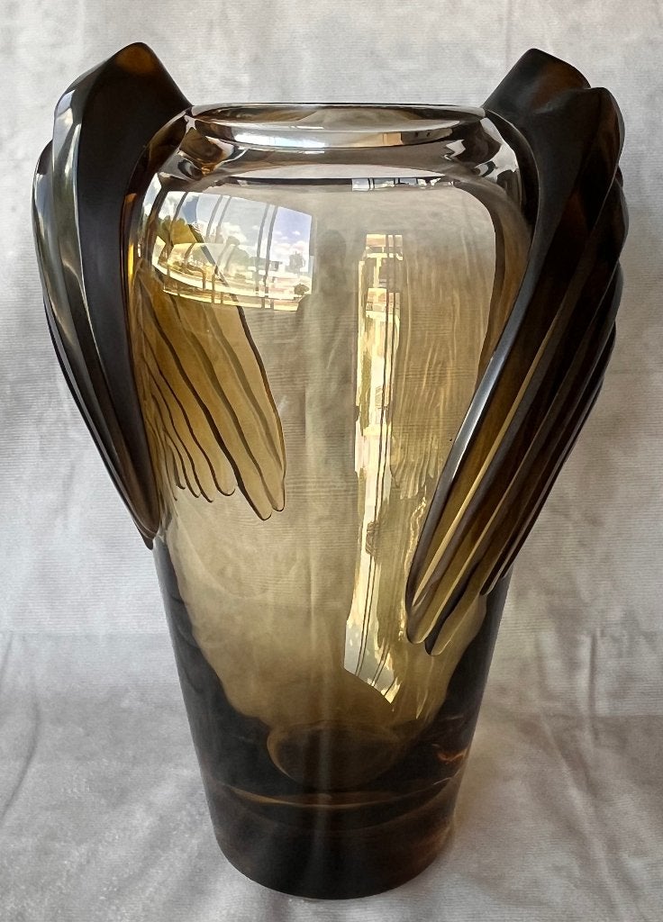 Lalique 'Marrakech' vaas - Art Deco, Antiek en Kunst, Antiek | Glas en Kristal, Ophalen of Verzenden