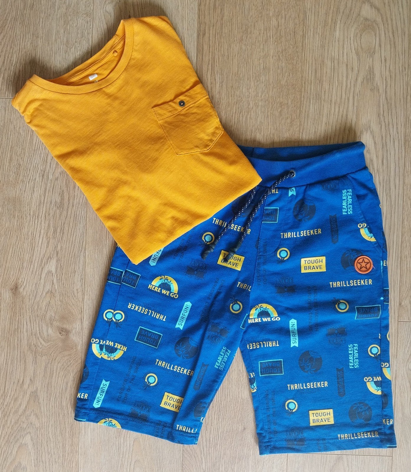 Kleding set jongen,  broek 152-158, shirt WE 158-164, Ophalen of Verzenden, Gebruikt, Jongen, Broek