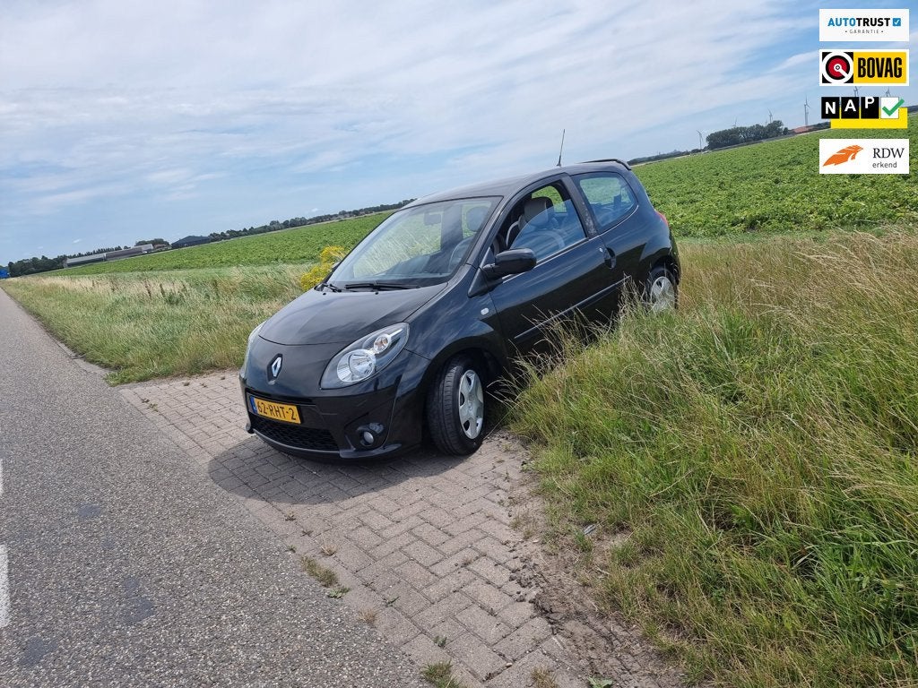 Renault Twingo 1.2-16V Miss Sixty, Auto's, Renault, Twingo, Gebruikt, Zwart, 4 cilinders