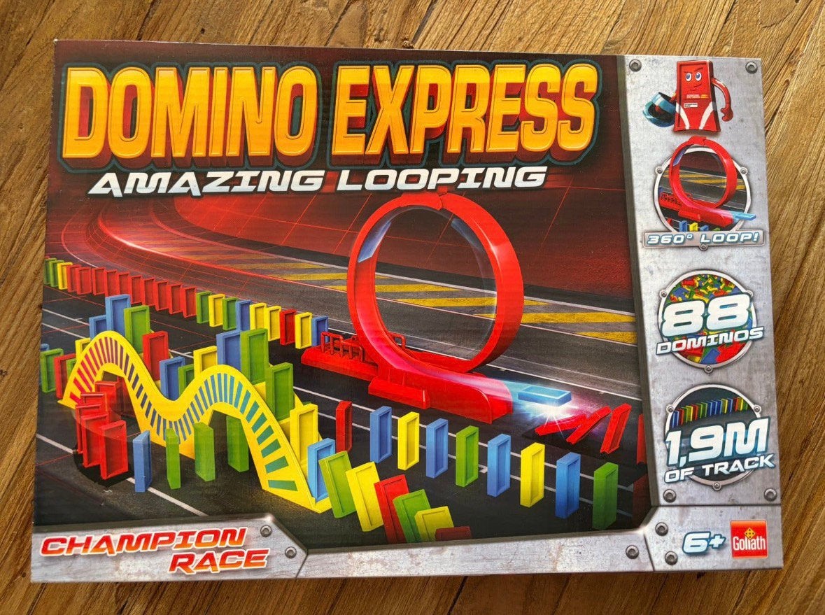 Domino Express, Ophalen of Verzenden, Zo goed als nieuw, Overige merken