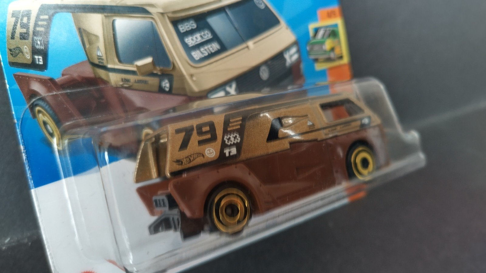 Volkswagen Vw T3 Custom 1:64 Hotwheels Pol, Auto, Verzenden, ., Nieuw