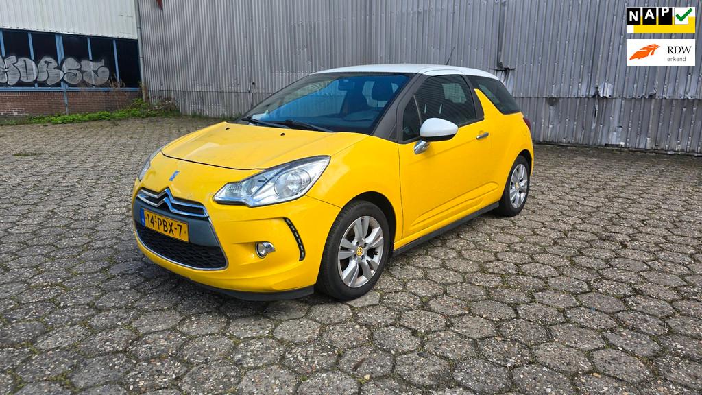 Citroen DS3 1.4 Chic motor loopt op 3 cil, Auto's, Voorwielaandrijving, Euro 5, Bedrijf, Handgeschakeld