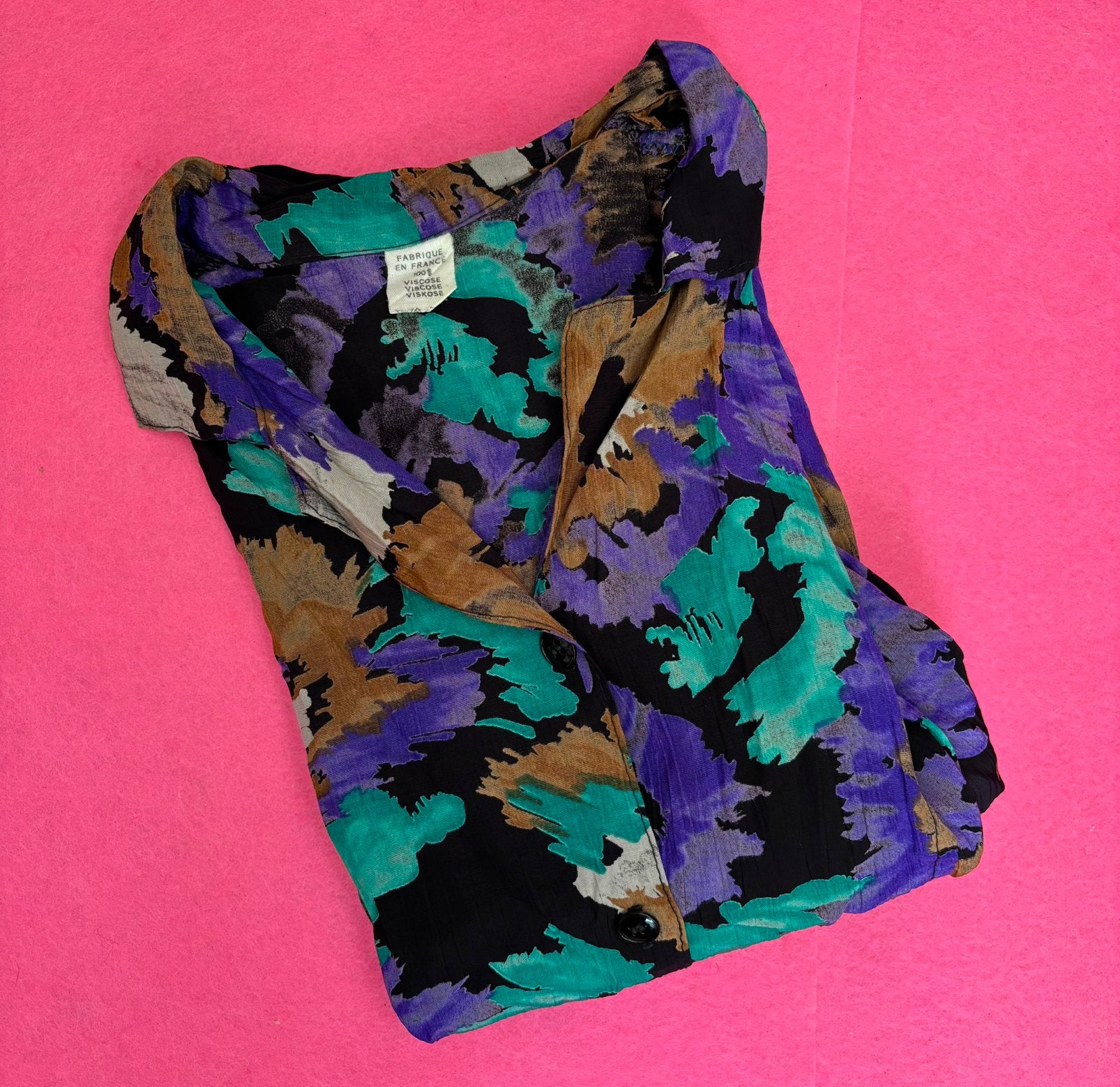 Set van 5 vintage blousjes tops maat M/L, Kleding | Dames, Tops, Ophalen of Verzenden, Zo goed als nieuw, Maat 38/40 (M), Korte mouw