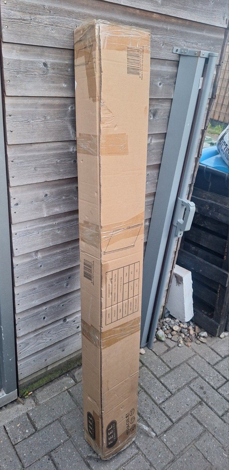 Windscherm - 1.5 x 3m - Donkergrijs, Tuin en Terras, Ophalen of Verzenden, Nieuw