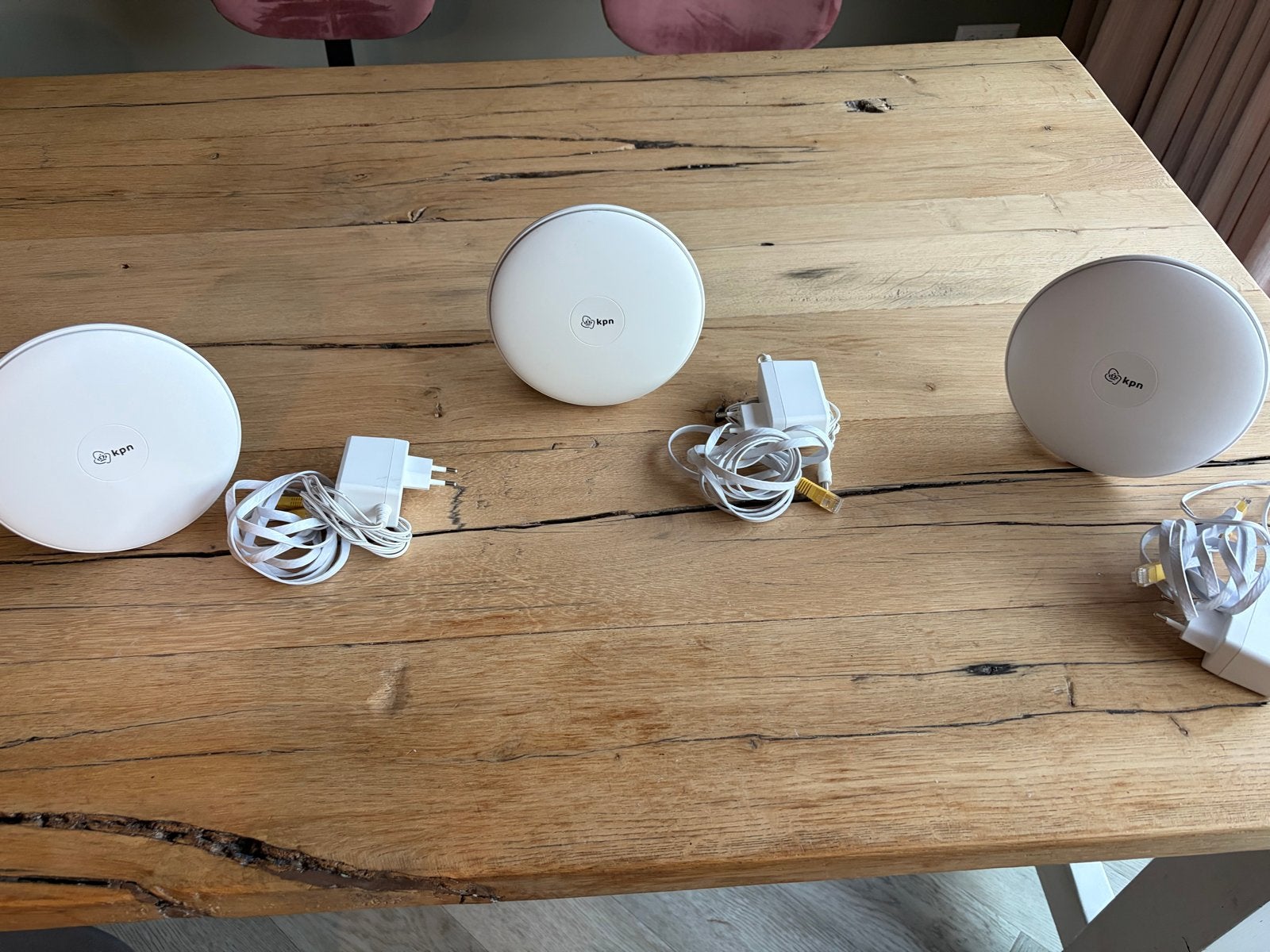 KPN SuperWifi punten (3 stuks) met adapters prijs per stuk, Ophalen of Verzenden, Gebruikt, Router