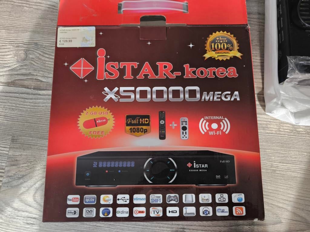 IStar_ Korea   X5000 Mega   Niuwe in dose, Ophalen of Verzenden