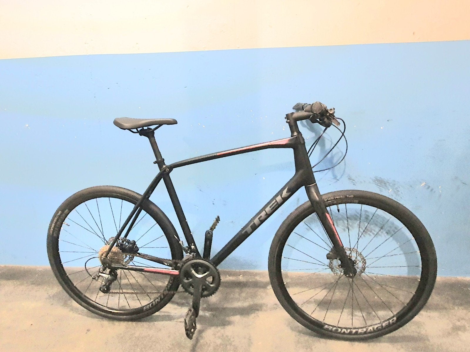 Trek FX S5 Cross Full carbon maat 57, 28 inch, Carbon, Zo goed als nieuw, 57 tot 61 cm