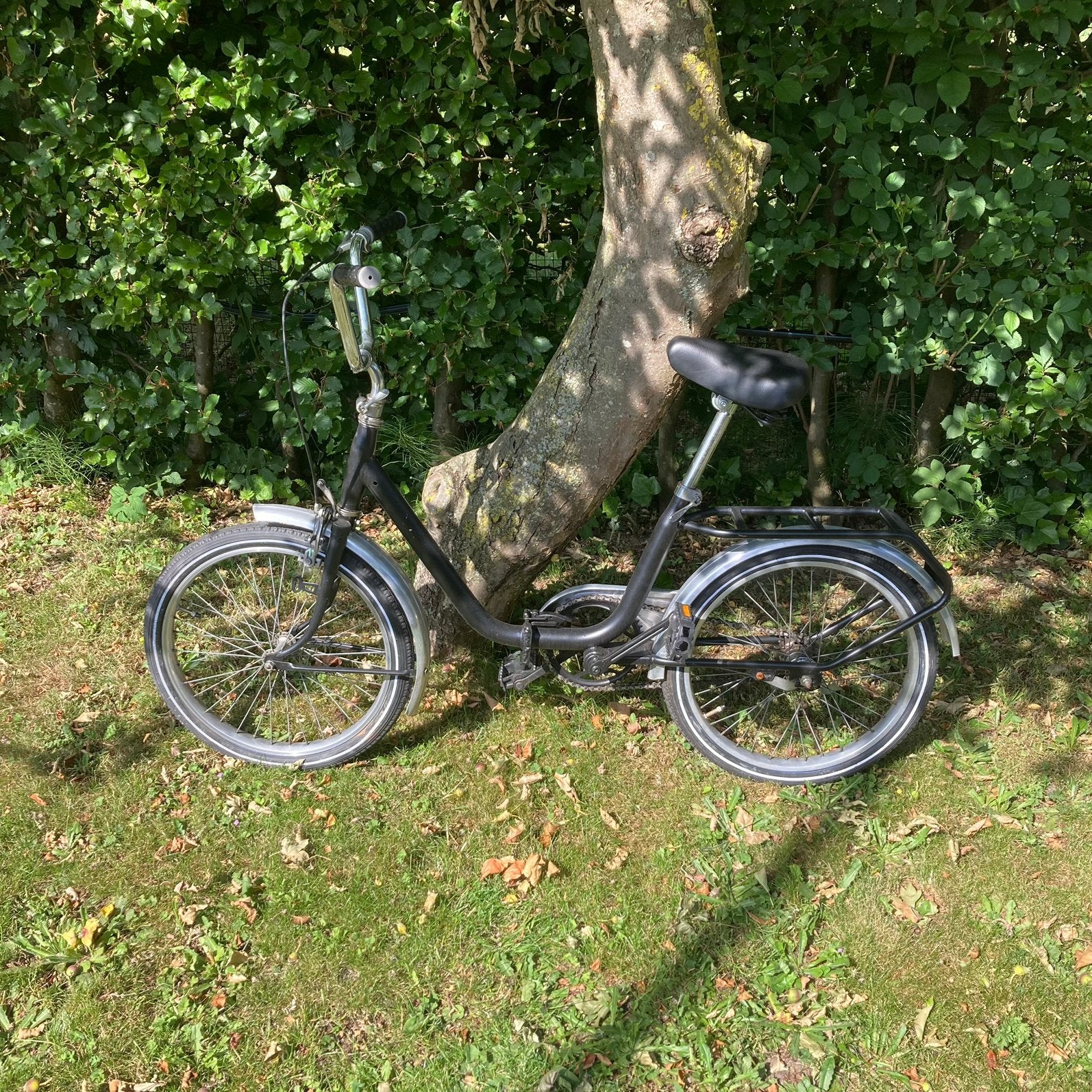 Opvouwbare fiets - Ideaal voor woon-werkverkeer, Fietsen en Brommers, 20 inch of meer, Gebruikt, Velgrem, Totaal opvouwbaar
