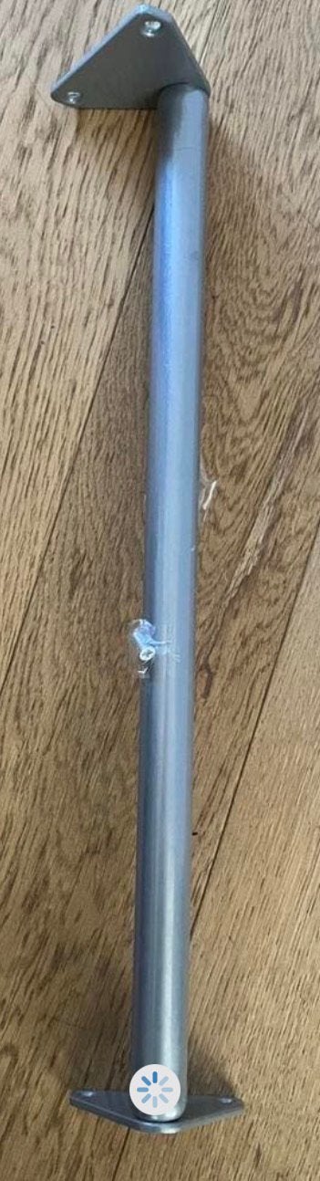 Roede stevige stang garderobestand voor Pax kast of nis incl, Huis en Inrichting, 200 cm of meer, Zo goed als nieuw, 50 tot 75 cm