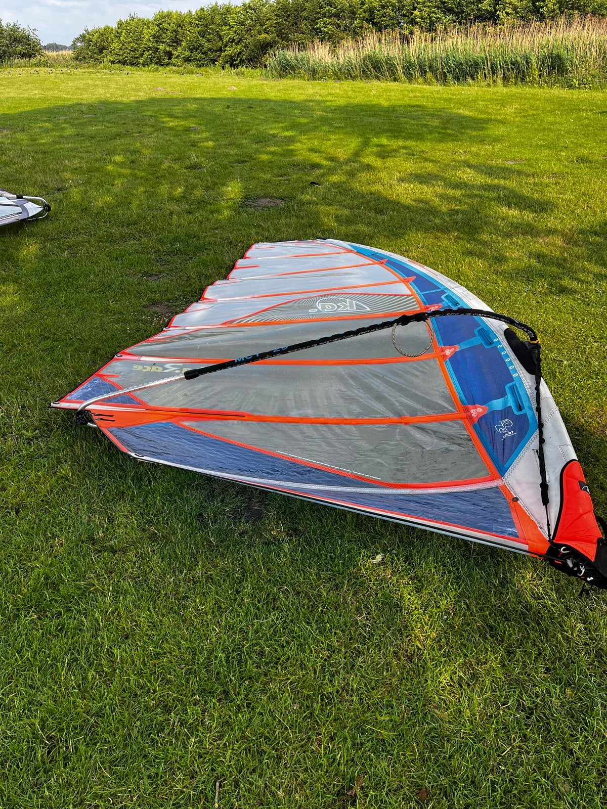KA Race 7.9m² snel 4 camber race zeil, Watersport en Boten, Ophalen, Gebruikt, 6.5 m² tot 8 m², KA