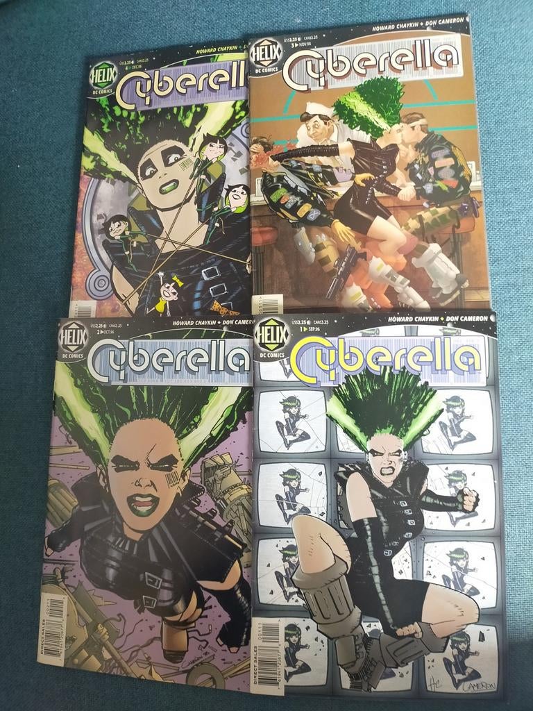 Cyberella -Helix comics /DC - american, Meerdere comics, Ophalen of Verzenden, Zo goed als nieuw, Amerika