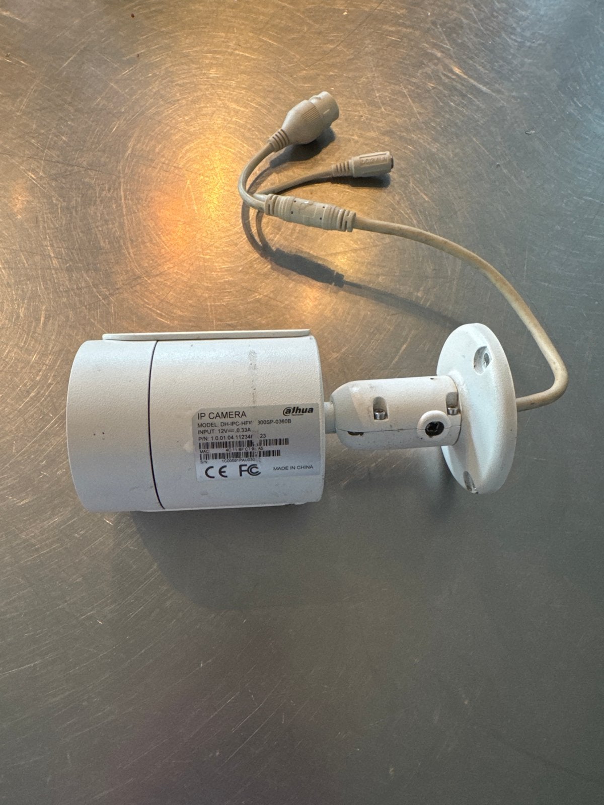 2x Dahua IP Camera DH-IPC-HFW1000SP-0360BBeveiligingscamera, Ophalen of Verzenden, Gebruikt, Buitencamera