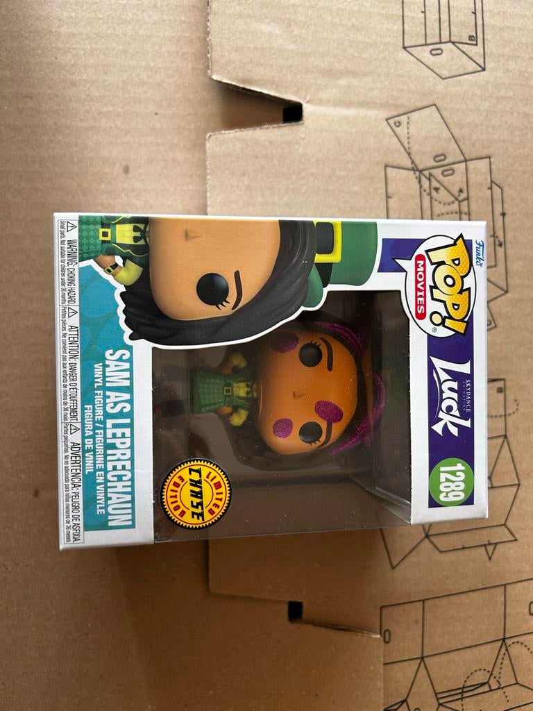 Funko Pop Sam as Leprechaun Chase 1289 Luck, Ophalen of Verzenden, Nieuw