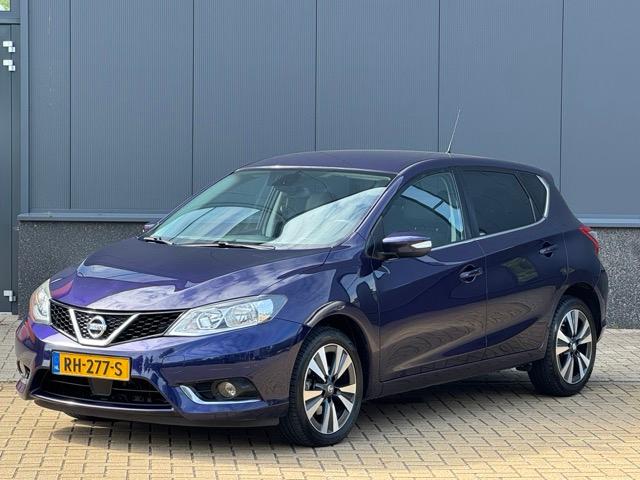Nissan Pulsar 1.2 DIG-T N-Connecta (bj 2017), Voorwielaandrijving, Stof, Gebruikt, 4 cilinders