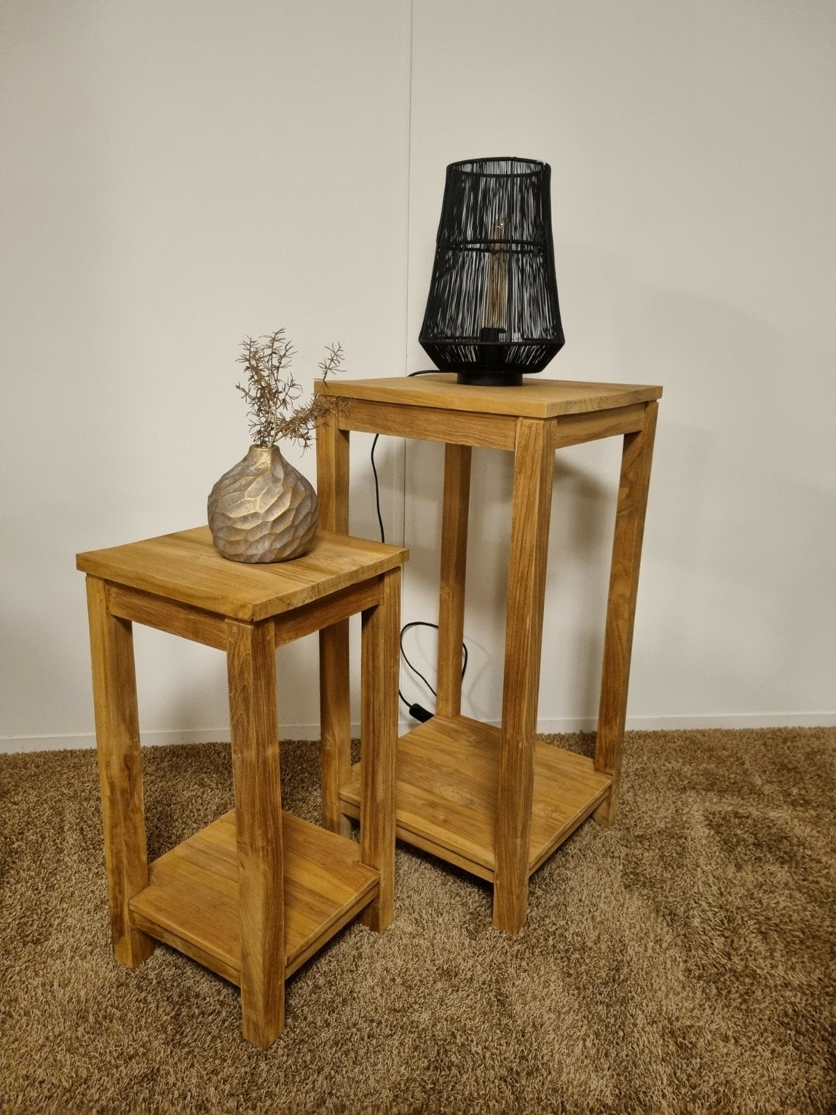Massief houten zuilen set, Huis en Inrichting, Ophalen, Nieuw