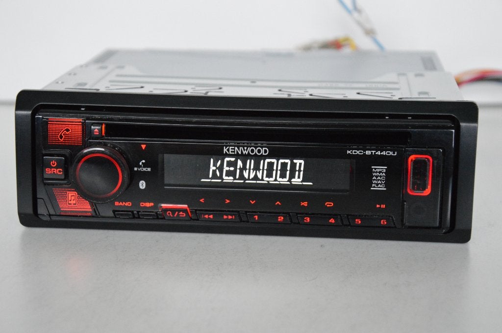 KENWOOD   KDC-BT440U  MP3  AUX  USB  BLUETOOTH, Ophalen of Verzenden, Zo goed als nieuw
