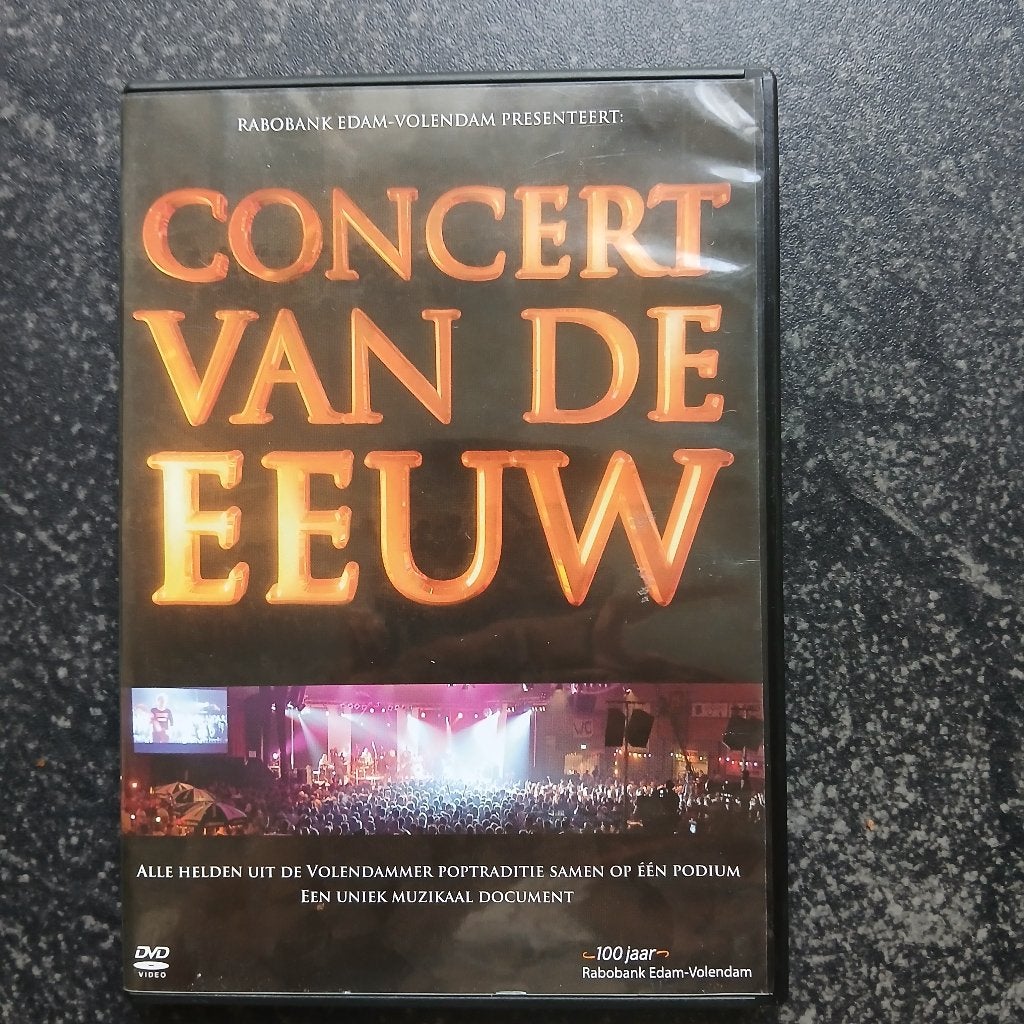 Concert Van De Eeuw DVD - Volendamse Muziek, Gebruikt, Alle leeftijden, Concert, Ophalen of Verzenden