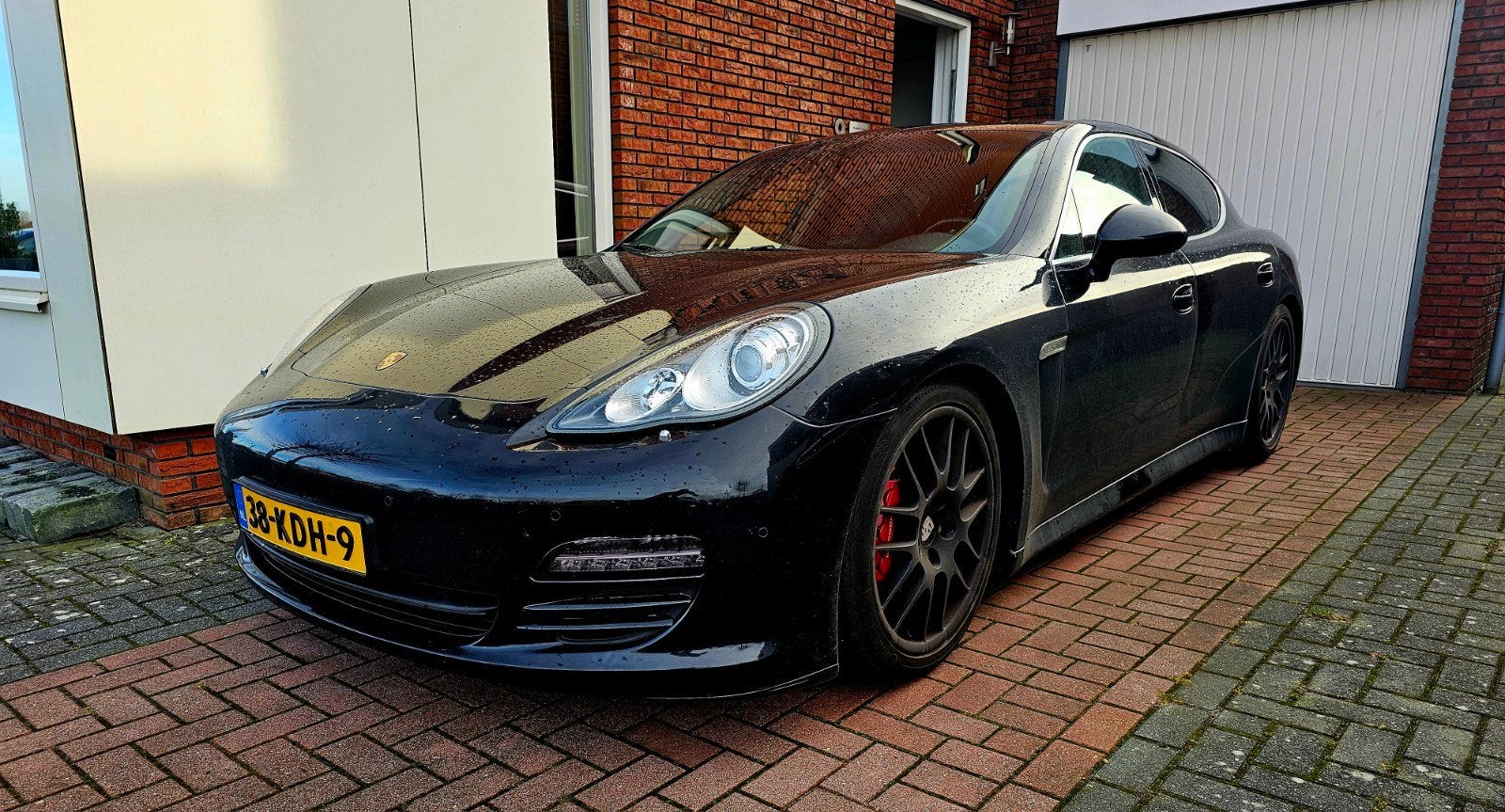 Porsche Panamera 20 inch winterbanden (breedset), Auto-onderdelen, Banden en Velgen, Ophalen, Gebruikt, 255 mm, Winterbanden