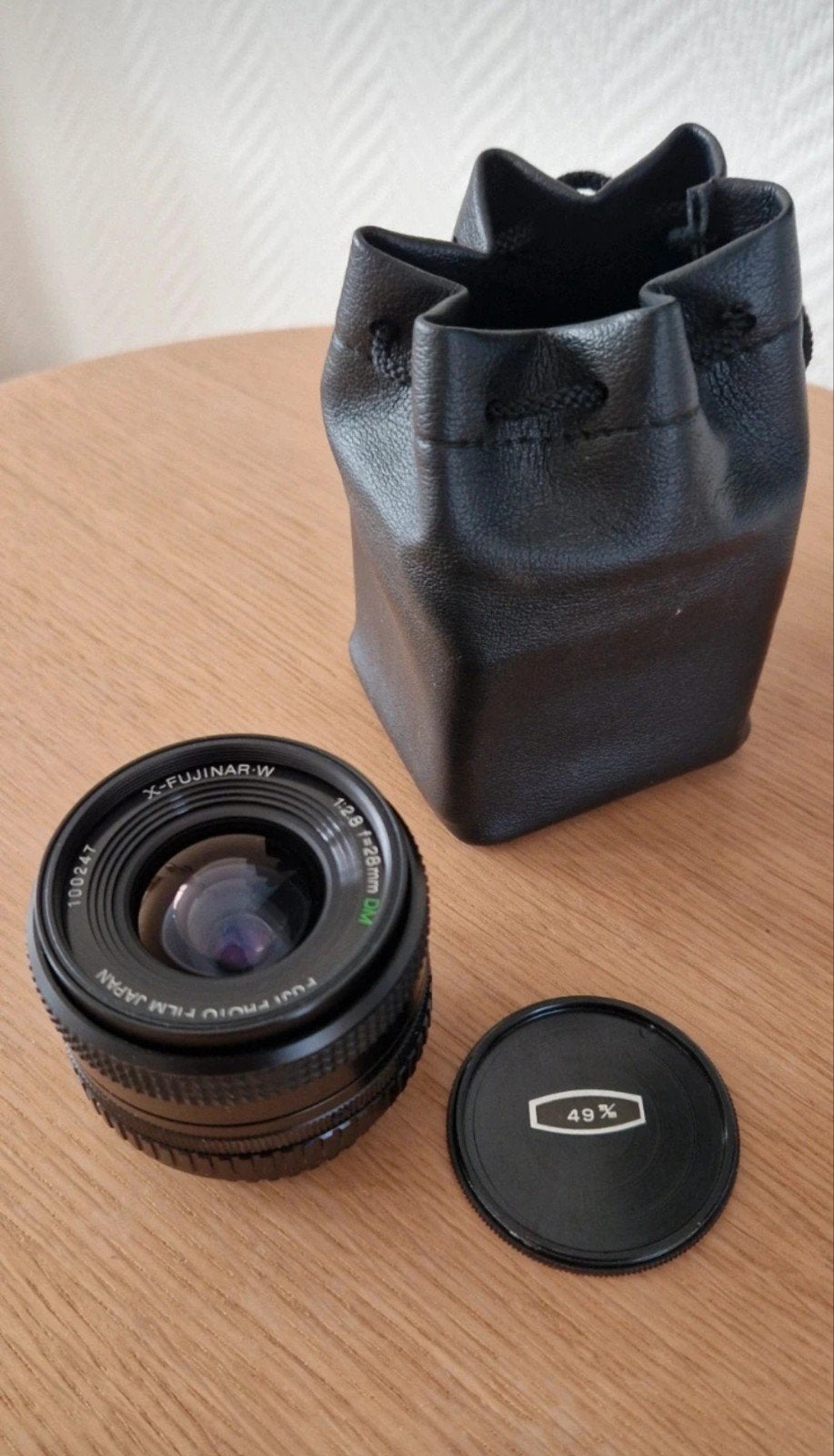 Vintage X-Fujinar-W 28mm f/2.8 DM lens (Fujica X), Audio, Tv en Foto, Fotografie | Lenzen en Objectieven, Ophalen of Verzenden