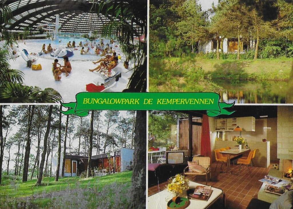 Westerhoven Bungalowpark Kempervennen Ansichtkaart (B49), Ophalen of Verzenden, 1980 tot heden, Gelopen