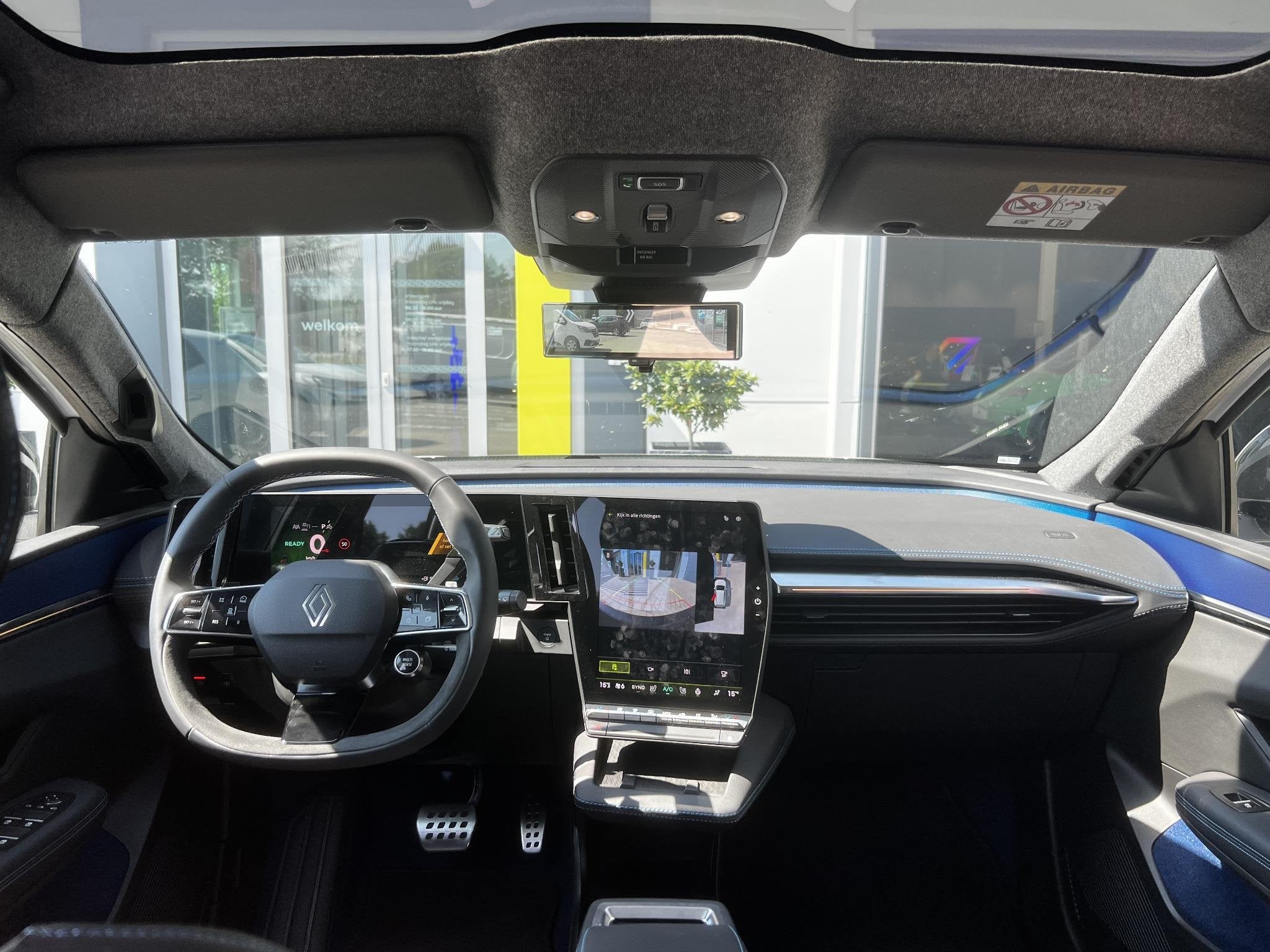 Renault Scenic E-Tech EV87 long range esprit Alpine | Demo |, Huisgarantie, Met garantie (alle), Leder en Stof, Wit