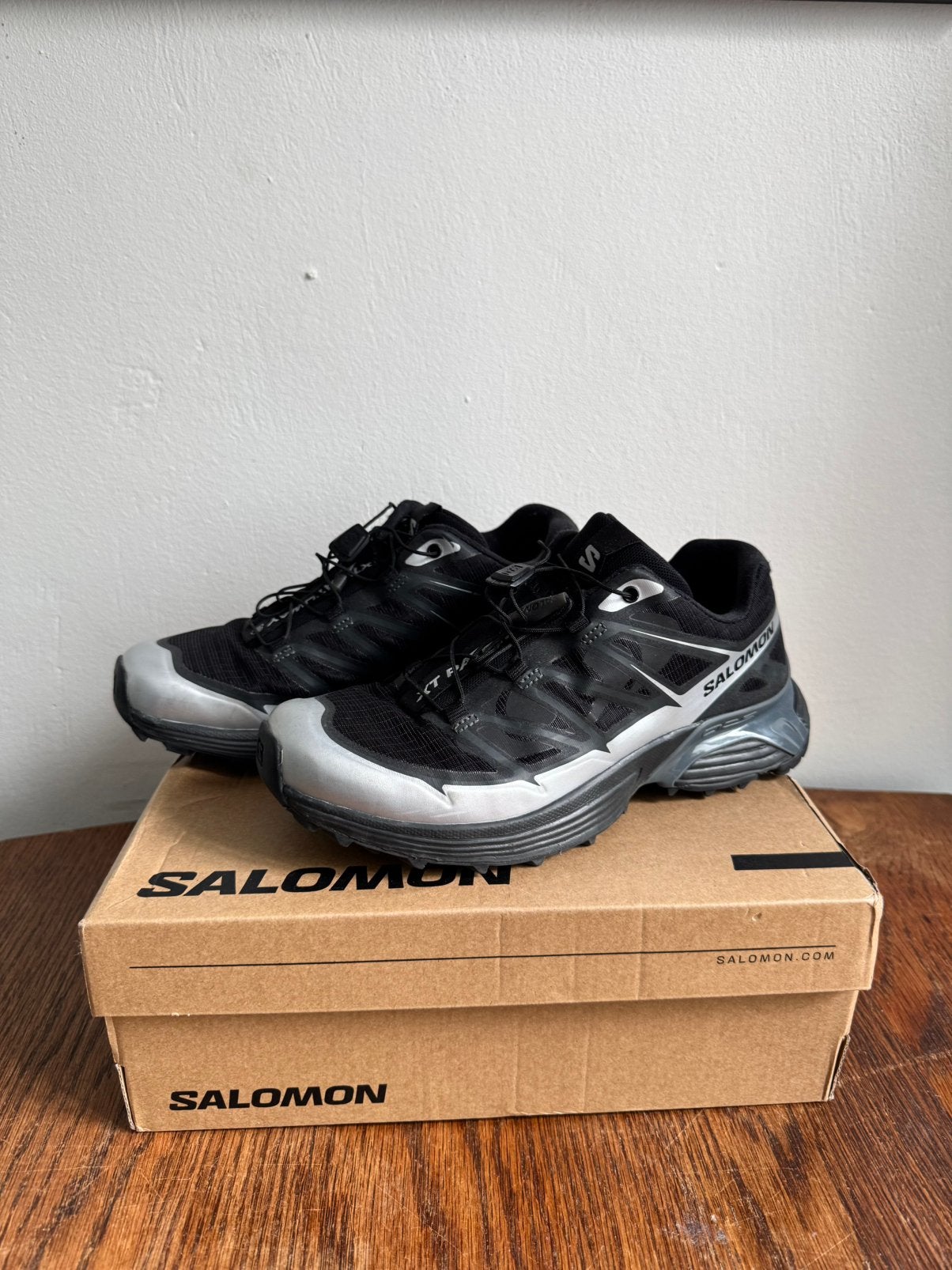 Salomon XT-Pathway 2 Night maat 37,5, Ophalen of Verzenden, Zo goed als nieuw, Zwart, Wandelschoenen of Bergschoenen