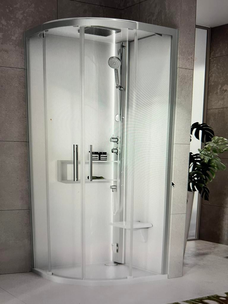 Novellini Glax 2.02R complete gesloten cabine nieuw!!!, Ophalen, Nieuw
